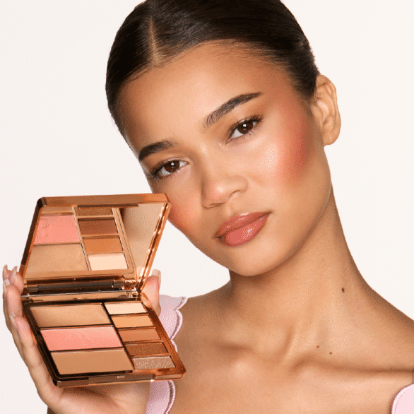 Veido paletė viskas viename "Peach Bronze" - Image 3