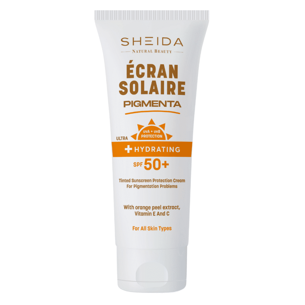 Apsauginis veido kremas su atspalviu SPF 50+