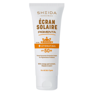 Apsauginis veido kremas su atspalviu SPF 50+