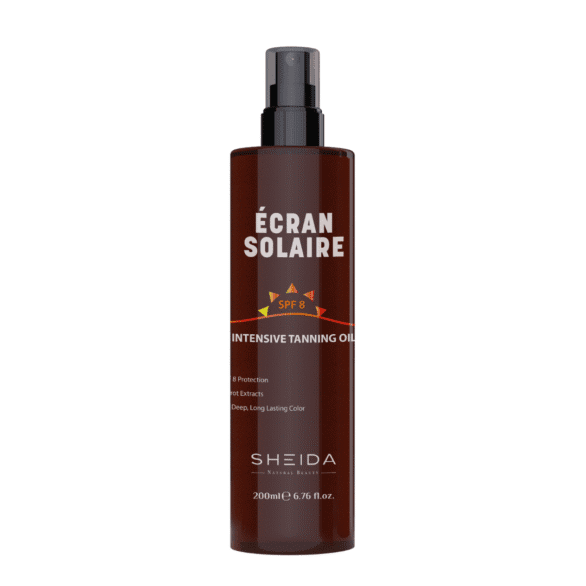 Intensyvaus įdegio aliejus SPF8