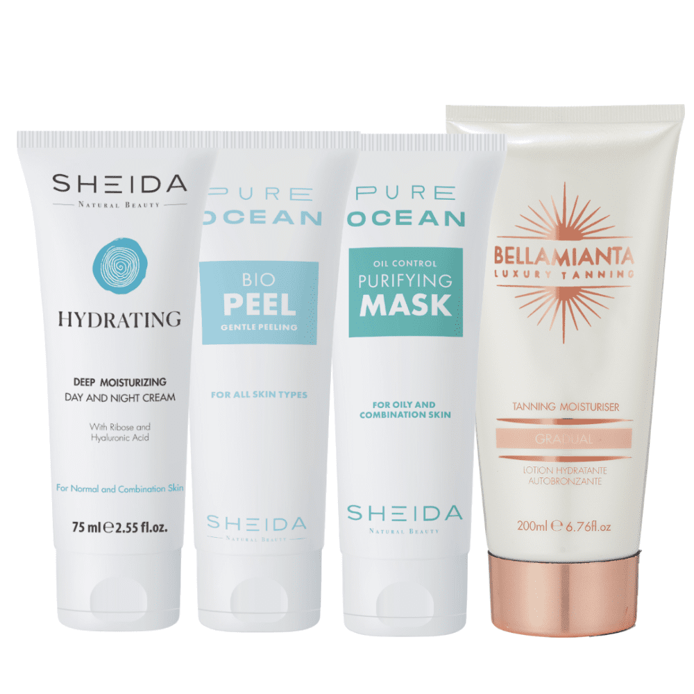 "Daily skin" veido kūno priežiūros rinkinys