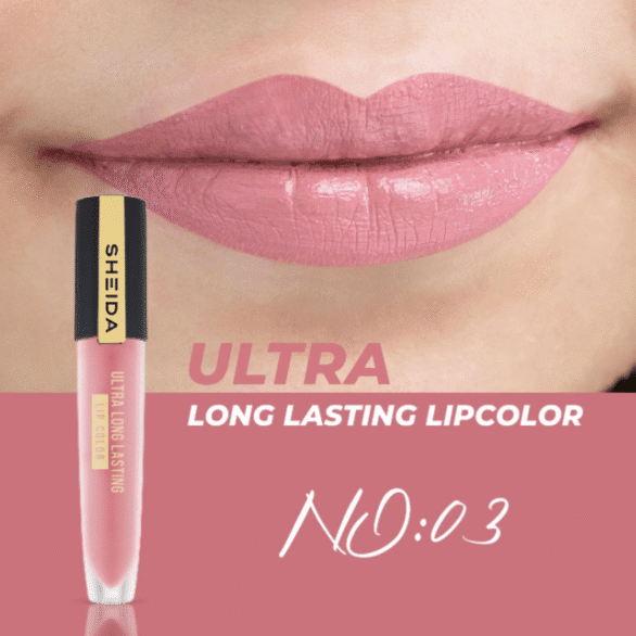 ULTRA LONG LASTING LIQUID LIP COLOR No: 3 Ilgai išliekantys skysti lūpų dažai