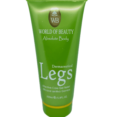World of beauty LEGS CARE GEL Tonizuojantis kojų gelis Violetaeshop
