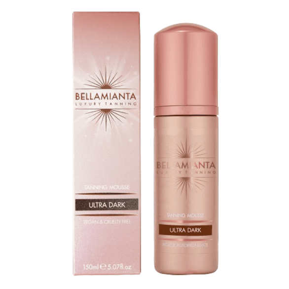 Bellamianta prabangios savaiminio įdegio putos Ultra Dark Mousse, Violetaeshop