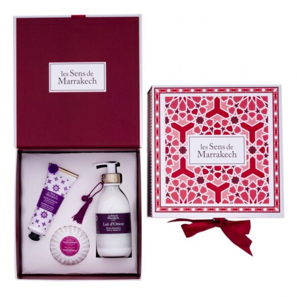 Prabangi odos priežiūros dėžutė “ALMOND BLOSSOM LUXURY & NUTRITION BOX” Violetaeshop