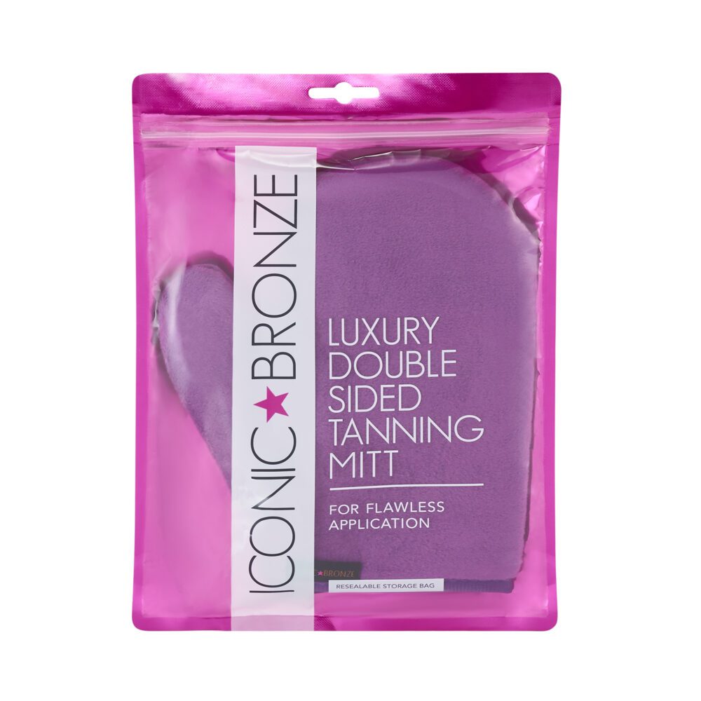 luxury mitt prabangi įdegio pirštinė Iconic Bronze Violetaeshop