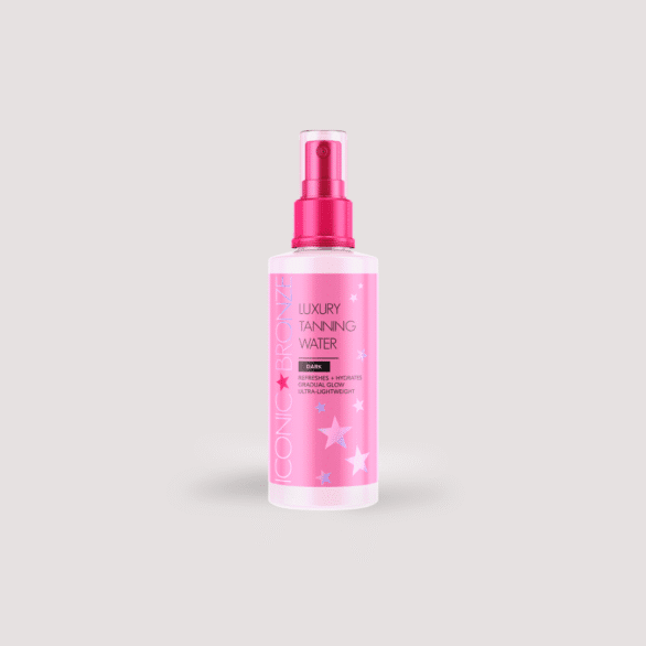 tanning water dark savaiminio idegio dulksna Iconic Bronze Violetaeshop